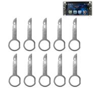 JRYXDS 4 Pezzi Auto Radio Rimozione Key Chiavi Di Sblocco Per Autoradio Compatibili Con Diverse Marche E Modelli