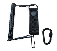 JRYXDS Cordino, Moschettone, Cavo Elastico A Spirale Con Moschettoni, Cordino Elastico In Paracord Rsg Supporto Rsg Fusibile Per Forbici Di Salvataggio Torcia Chiavi