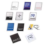 JRZCXGZX Emblema Badge per Volvo XC60 S90 XC90 S60 Polestar, Adesivo con Emblema Distintivo, Stemmi Adesivi per Auto Lettere di Emblema dell'auto Auto Decorare,C Style