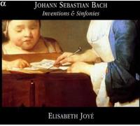 Johann Sebastian Bach Inventions and Sinfonias (Joye) (CD) Album