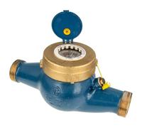 JS - Contatore d'acqua domestico MNR 1 1/2" DN 40 Q3=16, R80, lunghezza 300 mm