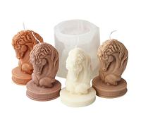 JS MOLD Stampo a forma di candela in silicone 3D a testa di cavallo, per candele fai da te, per decorazioni fai da te, decorazioni per la casa