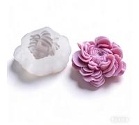 JS MOLD Stampo in silicone 3D a forma di candela per candele profumate, sapone e fondente, in silicone alimentare, fai da te per la decorazione della casa e regali (SP-79)