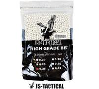 JS-TACTICAL Busta 1KG Pallini Softair 0.25G Bianchi JS-BB0.25