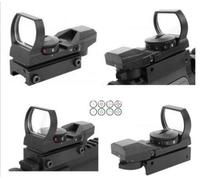 JS-Tactical Green Red DOT MIRINO Softair 15x35 Black Full Metal con 4 Tipi di MIRINO JS-15X35