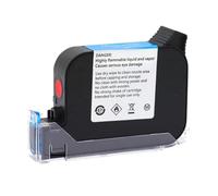 JS12 JS12M Stampante termica a getto d'inchiostro portatile da 600 DPI, 12,7 mm, cartuccia d'inchiostro EcoSolvent ad asciugatura rapida Stampa multiformato(Blue)