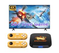 JSAIGams X8 Game Box Game Stick, 30+ giochi di avviamento, Android TV Box genitore-figlio, S Motion Sensing Games, 4k Plug and Play Retro Videogiochi Console