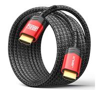 JSAUX Cavo HDMI 2.1 3M, 48Gbps Ultra High Speed, 8K@60Hz 4K@120Hz HDR10+ eARC Dolby Vision 3D VRR, Compatibile con PS5 PS4 Pro, TV 8K, Lettore Blu-ray, Proiettore, Giochi