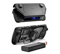 JSAUX PC0104 ModCase Compatibile con Steam Deck/OLED, il coperchio modulare Include 20000mAh Power Bank, Copertura Anteriore Staccabile, Guscio Protettivo, Metal Holder and Strap - Power Bank Set