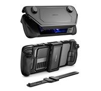 JSAUX PC0104 ModCase Compatibile con Steam Deck/OLED, il coperchio modulare Include Stazione di aggancio 11 in 1, Copertura Anteriore Staccabile, Guscio Protettivo, Metal Holder and Strap - Hub Set