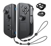 JSAUX Set di 3 pezzi per Legion Go (maniglia, base di supporto, custodia protettiva in silicone) - Set di cinturini magnetici da polso - Compatibile con controller Legion Go