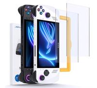 JSAUX Vetro Temperato Compatibile con ROG Ally 2-Pack, Antiriflesso 9H Durezza Schermo Protettore con Telaio di Guida, 7 Pollici Antigraffio Schermo Protettore per ASUS ROG Ally/ASUS ROG Ally X 2024