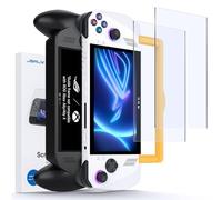 JSAUX Vetro Temperato per ROG Xbox Ally/ROG Xbox Ally X 2025/ ROG Ally 2-Pack, Antiriflesso 9H Durezza Schermo Protettore con Telaio di Guida, 7" Antigraffio Schermo Protettore per ASUS ROG Ally X