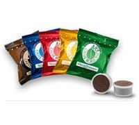 JSD 900 Capsule Caffe BORBONE Espresso Point Miscela Blu COMPATIBILI CIALDE LAVAZZA Espresso Point + 100 BUSTINE di Zucchero caffè BORBONE in Omaggio
