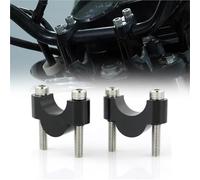 JSDHFQ Riser Manubrio da 22 Mm 7/8" Ricavati dal Pieno CNC per CB500F CB650F CB600F Hornet 599 CB900F Hornet 900 CB250F Hornet250 CB300FCB400