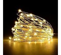 Jsdoin Lucine Led Decorative a Batteria,15M 150LED Filo Luci Natale Led, Fairy