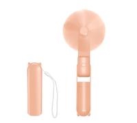 Jsdoin Ventilatore Portatile, 3 Velocità Ricaricabile Ventilatore Tascabile con Banca di potere, Cordino, Mini Ventilatore per Casa, Ufficio, Viaggi e all’aperto (Rosa)