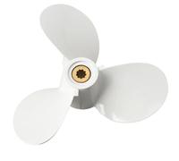 JsdZaw Fuoribordo in Lega di Alluminio 7 1/2X8-Ba for Y 4-6Hp 3 Pale 9 Denti scanalati Rotazione R 6E0-45941-01-El