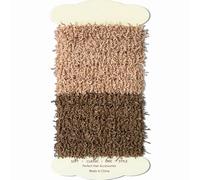 Jseng Confezione da 10 elastici per capelli spessi, senza cuciture, in spugna, per coda di cavallo, accessori per capelli spessi e ricci, marrone neutro