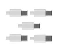 JSER 5set DIY 24pin USB 3.1 Tipo C USB-C Maschio Connettore SMT tipo con 3.5mm SR e Copertura Dell'alloggiamento JSER