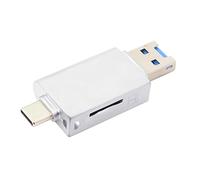 JSER USB-C Tipo C USB 2.0 a NM Nano Memory Card & TF Micro SD Card Reader Compatibile per Huawei Cellulare & Laptop