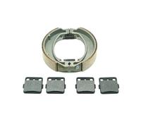 JSFRBMA per ATV TRX250EX per Sportrax 250 Ex 2001-2008 TRX 250 Ex TRX250 Kit Pastiglie Freno Anteriori E Ganasce Freno Posteriori Pastiglia Freno