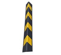 JSFYJZYZ Paraspigoli Profili in Eva, Paraspigoli Muro per Pareti, Pilastri e Mobili, Resistente, Riflettente, Facile da Installare(Black)