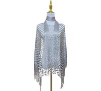 JSGHGDF 2PCS Delicato Scialle Costume Da Bagno Coverup Coprire Confortevole Spiaggia Sciarpe Poliestere Seta Texture per Attività All'aperto Viaggi Flessibile Spiaggia Accessorio