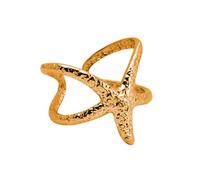 JSGHGDF Anelli a forma di stella marina apribile a tema mare accessori moda accessori per le dita per le donne cerchio da spiaggia, One Size, come descritto, come descritto
