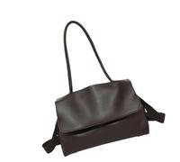 JSGHGDF Borsa a tracolla da donna in pelle PU immune all'acqua con tracolla ergonomica per pianificare la giornata di lavoro, Caff