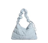 JSGHGDF Borsa a tracolla spaziosa alla moda in nylon resistente all'usura spaziosa borsa casual per lavoro attività all'aperto, Blu