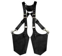 JSGHGDF Borsa per ascella per gli uomini antifurto nascosti borsa con tracolla regolabile borse per telefono all'aperto regalo doppie borse, Nero , Taglia unica