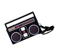 JSGHGDF Borsa Portachiavi A Forma Radio retrò Pendenti A Nastro Nostalgico Craft Small Holdi Girl Girl
