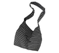 JSGHGDF Borse a tracolla leggere in poliestere leggero alla moda della borsa a tracolla della grata porta ergonomica per le borse da viaggio leggere di viaggio di viaggio, A, One Size