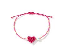 JSGHGDF Braccialetto da polso artistico con simbolo del malocchio ed elegante design a forma di cuore vibrante, Misura unica, come descritto