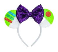JSGHGDF Cerchietto per capelli per Halloween, cerchietto per capelli con topolino e pipistrello