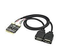 JSGHGDF Chiave A di Wifi alla carta dell'adattatore del Usb per la scheda madre del computer portatile per raddoppiare la carta di espansione Usb2.0