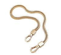 JSGHGDF Cinghie per borse a catena in osso di serpente in metallo accessori per borse da donna tracolla di ricambio per borse, Soldi poco profondi, 6 centimeters 1.2 me