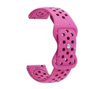 JSGHGDF Cinturino da polso in silicone di ricambio a sgancio rapido per cinturini traspiranti per orologio da 18 mm/20 mm/22 mm, AS SHOW, Silicone