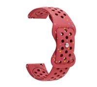 JSGHGDF Cinturino da polso in silicone di ricambio a sgancio rapido per cinturini traspiranti per orologio da 18 mm/20 mm/22 mm, AS SHOW, Silicone