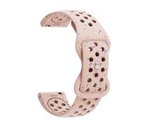 JSGHGDF Cinturino da polso in silicone di ricambio a sgancio rapido per cinturini traspiranti per orologio da 18 mm/20 mm/22 mm, AS SHOW, Silicone