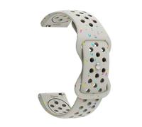 JSGHGDF Cinturino da polso in silicone di ricambio a sgancio rapido per cinturini traspiranti per orologio da 18 mm/20 mm/22 mm, AS SHOW, Silicone