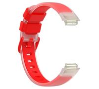 JSGHGDF Cinturino flessibile in silicone con finitura traslucida bicolore facile da installare cinturini per orologi Inspire 3, AS SHOW, Silicone