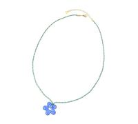 JSGHGDF Collana con ciondolo in corda intrecciata, leggera e colorata, alla moda, per studenti e adolescenti, One Size, come descritto, come descritto
