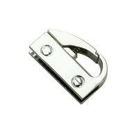 JSGHGDF Componenti hardware per borse in metallo di alta qualità senza sforzo sul design per gli appassionati di borse uniche e artigianali, Argento, One Size