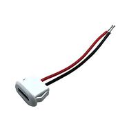 JSGHGDF Connettore USB C da Tipo C a PH2.0 con Piastra bloccaggio Dado Presa USB Femmina Impermeabile Porta Ricarica Rapida Corrente Tipo connettore Femmina