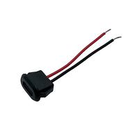 JSGHGDF Connettore USB C da Tipo C a PH2.0 con Piastra bloccaggio Dado Presa USB Femmina Impermeabile Porta Ricarica Rapida Corrente Tipo connettore Femmina