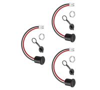 JSGHGDF Connettori terminali da femmina tipo C a 2.0 con tappi antipolvere e struttura a dado impermeabile per trasferimento dati sicuro connettori industriali USB C antipolvere