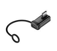 JSGHGDF Convertitore USB 4 in metallo denso 80Gbps Trasmissione super veloce Compatibilità generale Connessione stabile per viaggi di lavoro Compatibilità trasferimento USB C