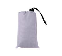 JSGHGDF Coperta portatile per esterni, pieghevole, a prova di sabbia, dimensioni compatte, include borsa per il trasporto e pali in metallo per un uso sicuro in caso di vento, tappetini da campeggio